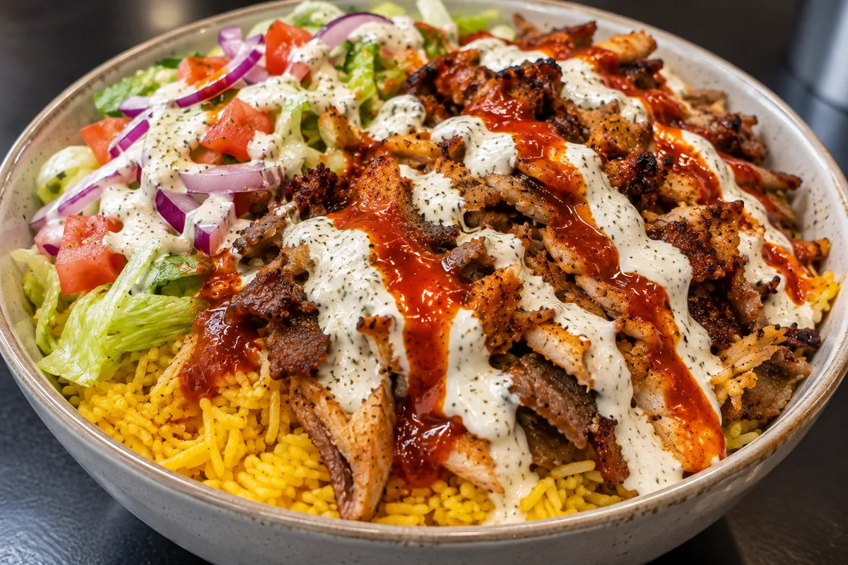 Halal chicken rice